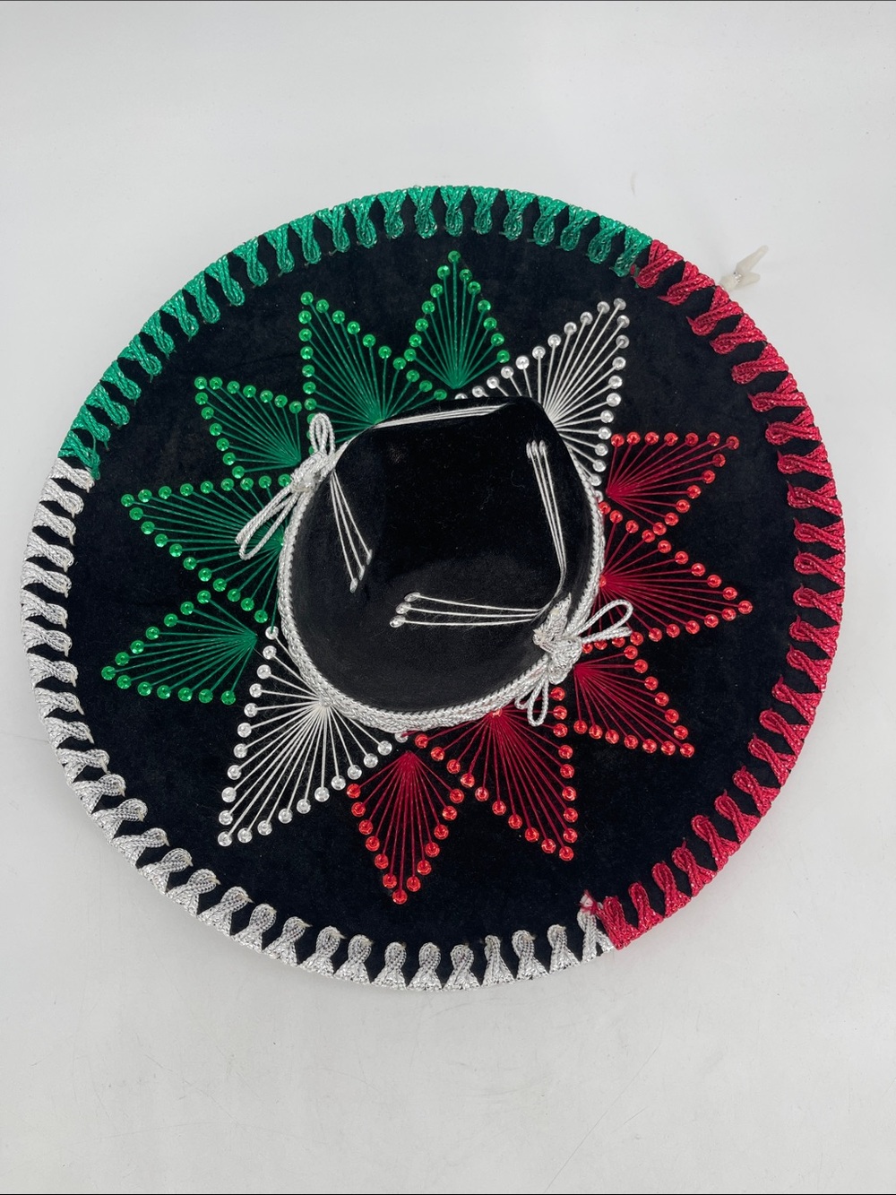 Handcrafted Velvet Mexican Charro Sombrero